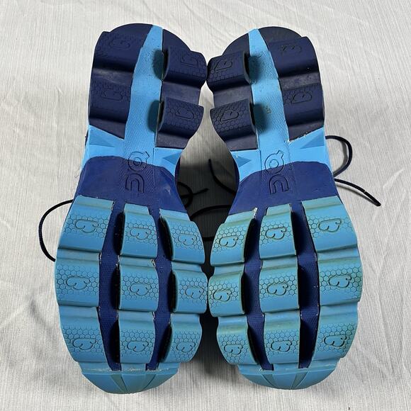 On Running Cloudster Men's Size 8.5 Running Shoes Blue Training Sneakers - Picture 5 of 6